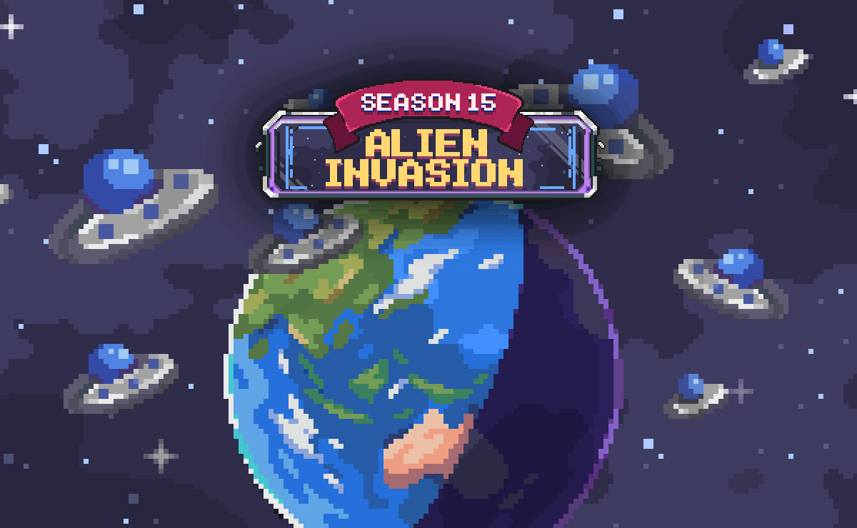 Temporada 15: A Invasão Alienígena Começa!
