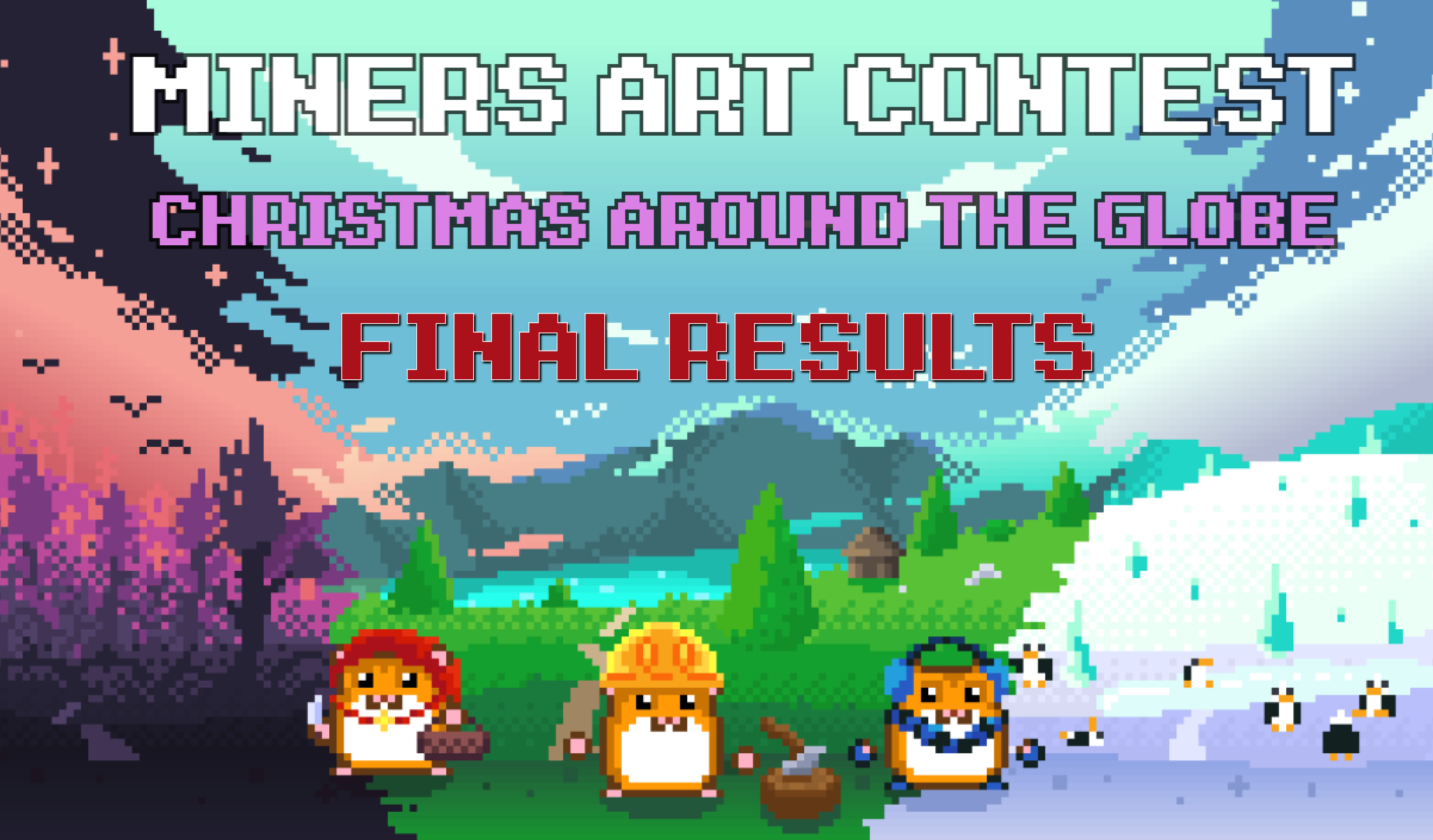 Resultados do Concurso de Arte dos Mineiros: Natal ao Redor do Mundo