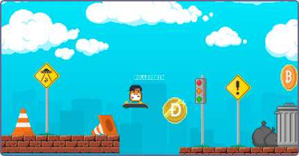bitcoin game Token Surfer